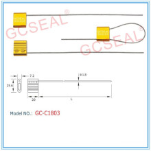 Recipiente de cabo selos GC-C1803 com 1,8 mm de diâmetro